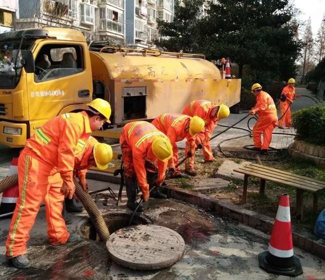 平果市政管道清淤